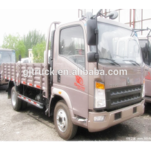 2018 4 * 2 Sinotruk Howo Cargo camion / howo camion de boîte de chargement / HOWO van camion / HOWO cargaison légère / camionnette légère / petite boîte truc